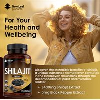 New Leaf Shilajit (with 60% Fulvic Acid) High Strength 